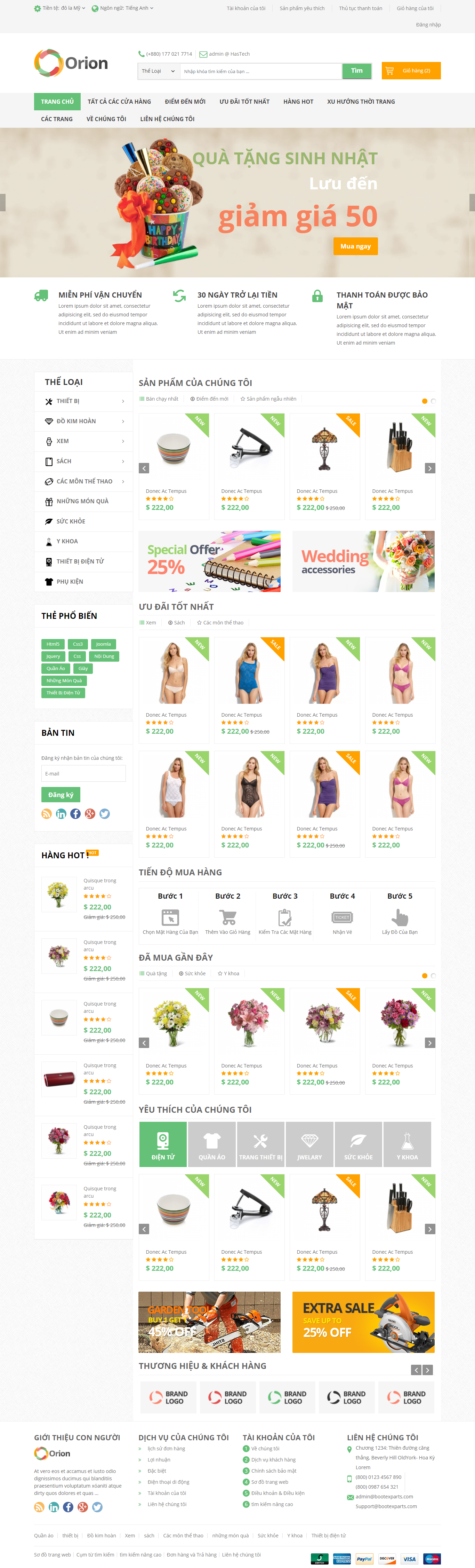 Mẫu website  đồ gia dụng- sinh hoạt 003