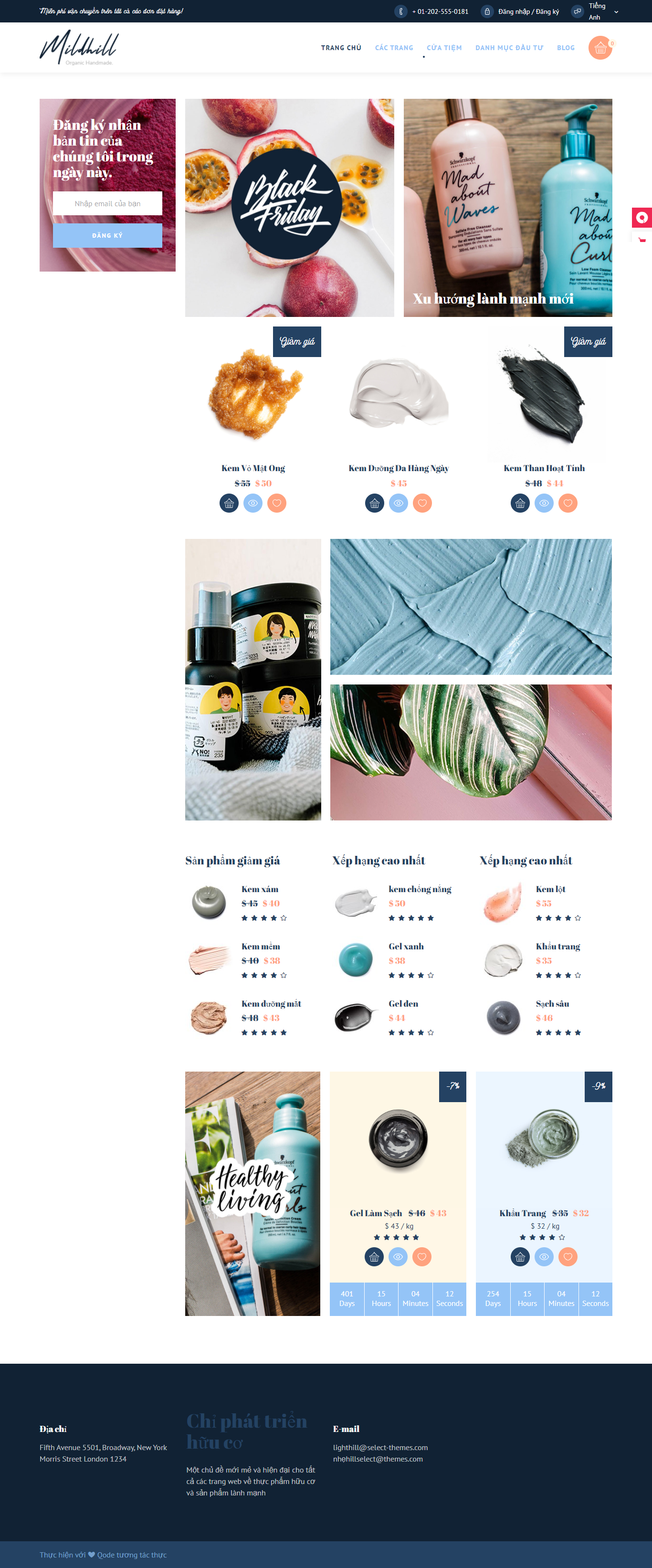 Mẫu website khác 019
