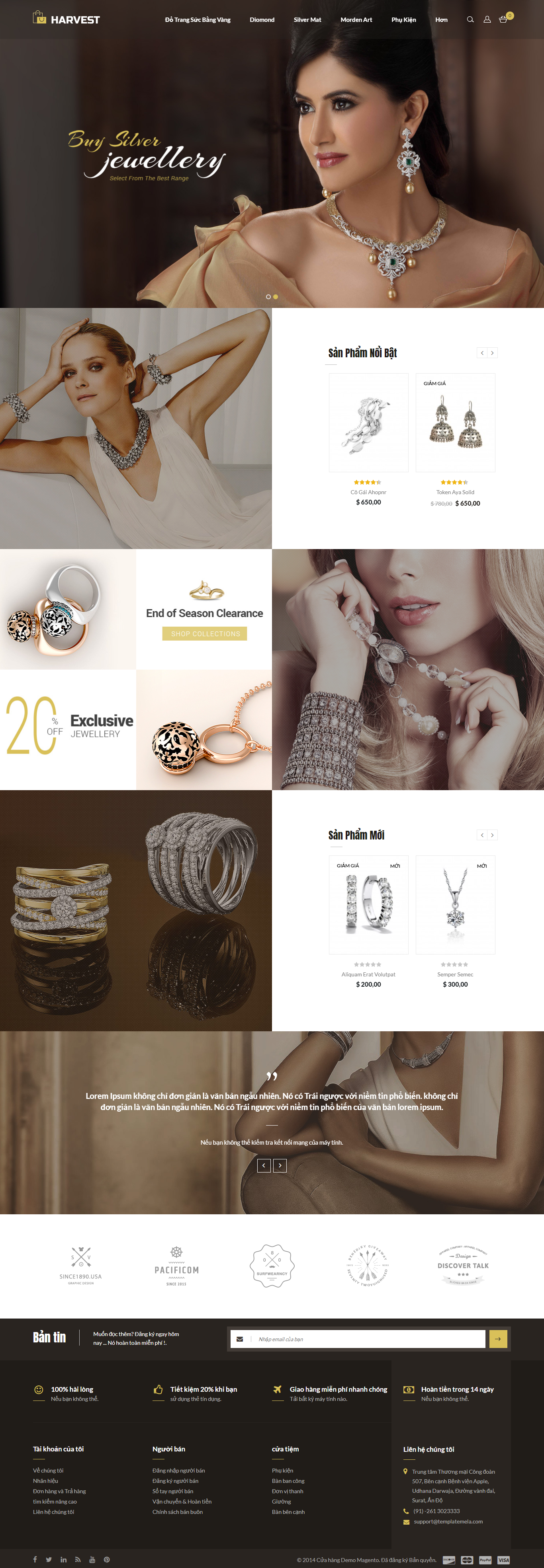 Mẫu website  đồ thủ công- mỹ nghệ- quà tặng 003