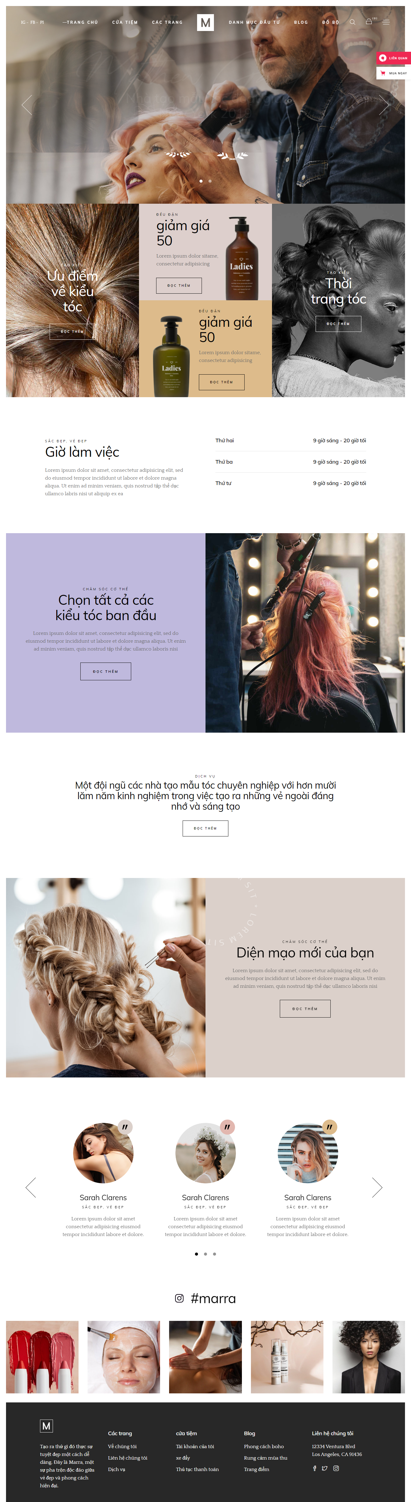 Mẫu website  thể thao- dịch vụ 005