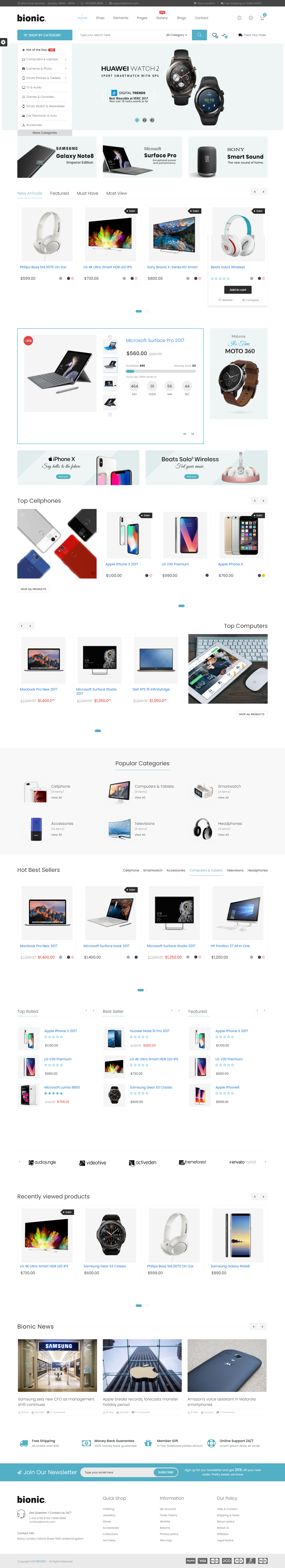 Mẫu website ô tô- xe  máy 001