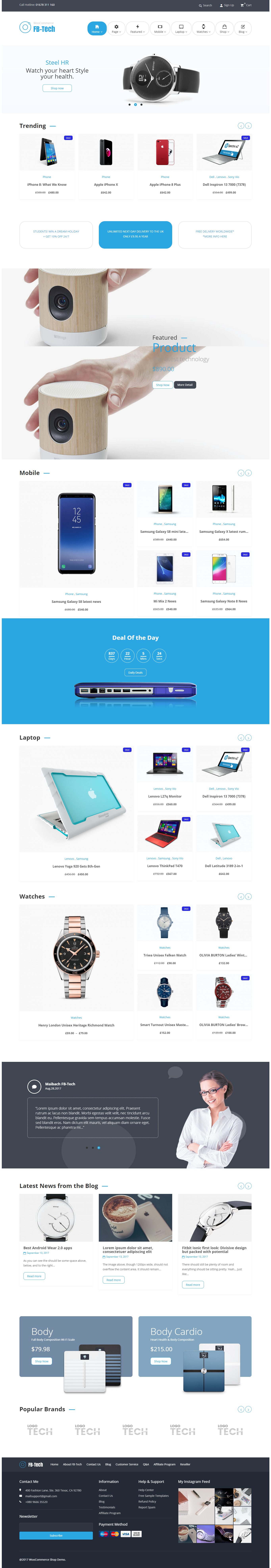 Mẫu website ô tô- xe  máy 003