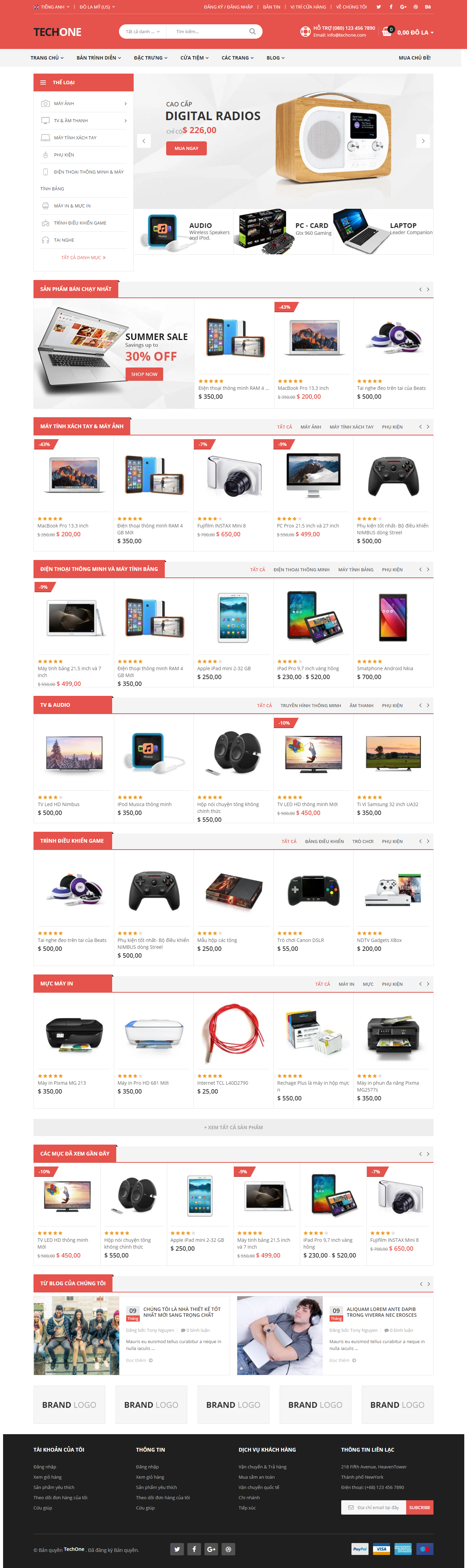 Mẫu website ô tô- xe  máy 005
