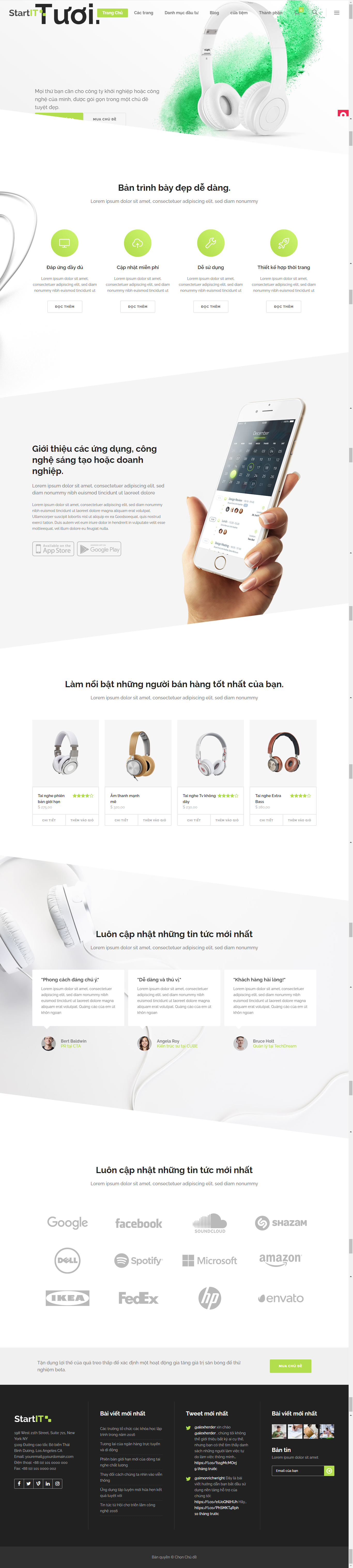 Mẫu website ô tô- xe  máy 011
